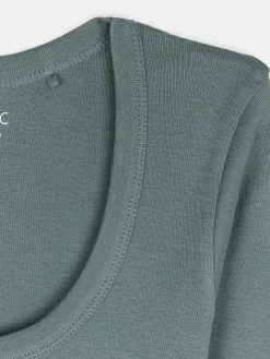 GATE Klasyczna koszulka z długim rękawem| Koszulki I Topy·Koszulki