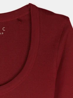 GATE Klasyczna koszulka z długim rękawem| Koszulki I Topy·Koszulki