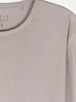 GATE Klasyczna koszulka z długim rękawem| Koszulki I Topy·Koszulki