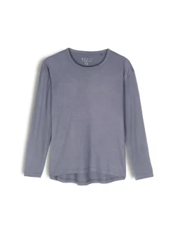 GATE Klasyczna koszulka z długim rękawem| Koszulki I Topy·Koszulki