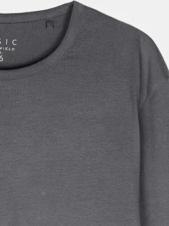 GATE Klasyczna koszulka z długim rękawem| Koszulki I Topy·Koszulki