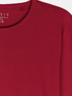 GATE Klasyczna koszulka z długim rękawem| Koszulki I Topy·Koszulki