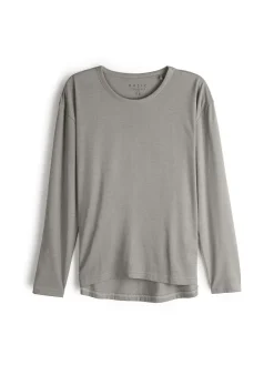 GATE Klasyczna koszulka z długim rękawem| Koszulki I Topy·Koszulki