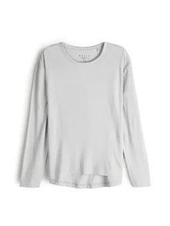 GATE Klasyczna koszulka z długim rękawem| Koszulki I Topy·Koszulki