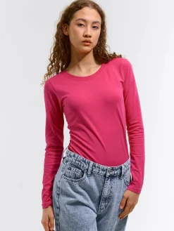 GATE Klasyczna koszulka z długim rękawem| Koszulki I Topy·Koszulki