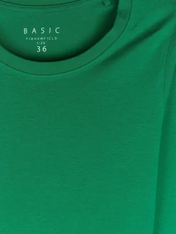 GATE Klasyczna koszulka z długim rękawem| Koszulki I Topy·Koszulki