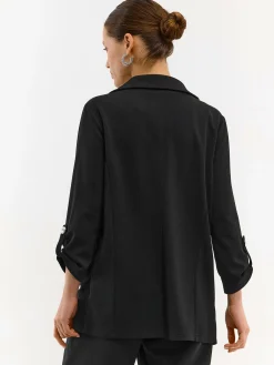 GATE Klasyczna marynarka 3/4 rękaw| Kurtki I Płaszcze·Żakiety