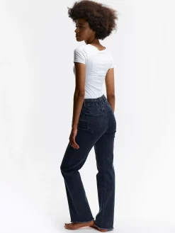 GATE Klasyczne jeansy z gumką w pasie| Spodnie·Jeansy