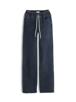 GATE Klasyczne jeansy z gumką w pasie| Spodnie·Jeansy