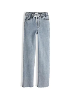 GATE Klasyczne jeansy z gumką w pasie| Spodnie·Jeansy