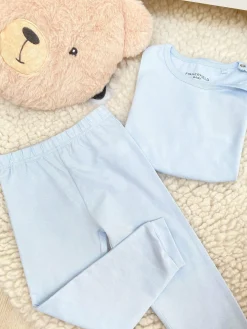 GATE Klasyczne elastyczne bawełniane legginsy dla niemowląt|Dzieci Baby