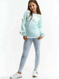 GATE Klasyczne, obcisłe jeansy|Dzieci Dziewczynki·Spodnie I Legginsy