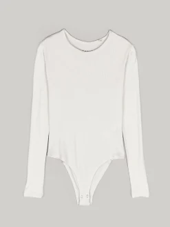 GATE Klasyczne prążkowane body| Koszulki I Topy·Body
