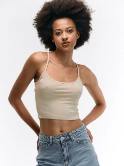 GATE Klasyczny , elastyczny top na ramiączkach| Koszulki I Topy·Podkoszulki ☀️|Koszulki I Topy·Crop Top ☀️