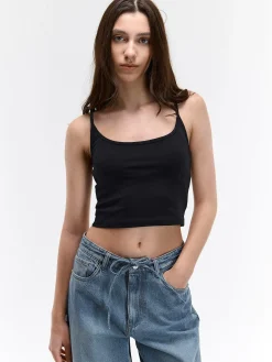 GATE Klasyczny , elastyczny top na ramiączkach| Koszulki I Topy·Podkoszulki ☀️|Koszulki I Topy·Crop Top ☀️