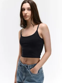 GATE Klasyczny , elastyczny top na ramiączkach| Koszulki I Topy·Podkoszulki ☀️|Koszulki I Topy·Crop Top ☀️