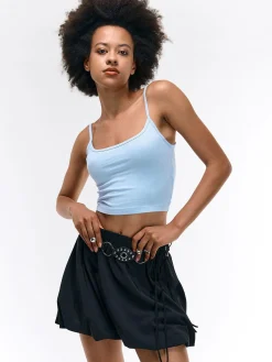 GATE Klasyczny , elastyczny top na ramiączkach| Koszulki I Topy·Podkoszulki ☀️|Koszulki I Topy·Crop Top ☀️