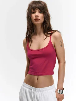 GATE Klasyczny , elastyczny top na ramiączkach| Koszulki I Topy·Podkoszulki ☀️|Koszulki I Topy·Crop Top ☀️