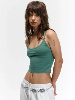 GATE Klasyczny , elastyczny top na ramiączkach| Koszulki I Topy·Podkoszulki ☀️|Koszulki I Topy·Crop Top ☀️