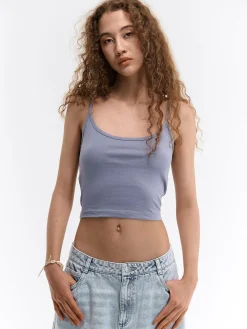 GATE Klasyczny , elastyczny top na ramiączkach| Koszulki I Topy·Podkoszulki ☀️|Koszulki I Topy·Crop Top ☀️