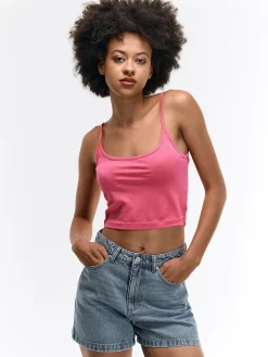 GATE Klasyczny , elastyczny top na ramiączkach| Koszulki I Topy·Podkoszulki ☀️|Koszulki I Topy·Crop Top ☀️