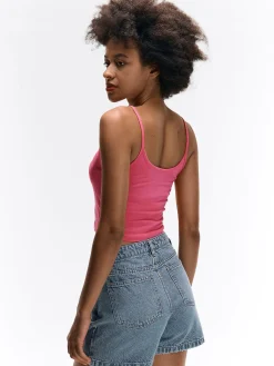 GATE Klasyczny , elastyczny top na ramiączkach| Koszulki I Topy·Podkoszulki ☀️|Koszulki I Topy·Crop Top ☀️