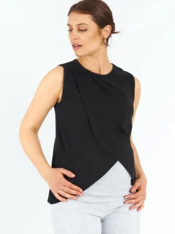 GATE Klasyczny dżersejowy top z bawełny|Dzieci Maternity