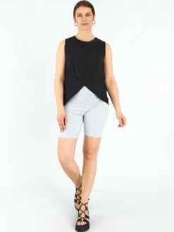 GATE Klasyczny dżersejowy top z bawełny|Dzieci Maternity