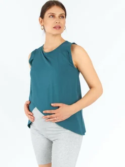 GATE Klasyczny dżersejowy top z bawełny|Dzieci Maternity