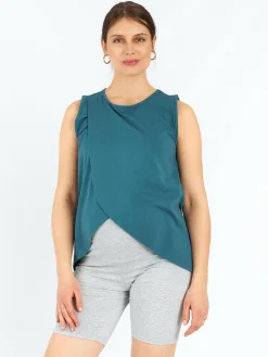 GATE Klasyczny dżersejowy top z bawełny|Dzieci Maternity