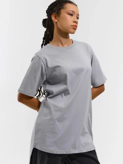 GATE Klasyczny długi t-shirt z bawełny| Koszulki I Topy·Koszulki