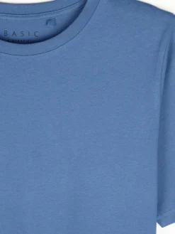 GATE Klasyczny długi t-shirt z bawełny| Koszulki I Topy·Koszulki