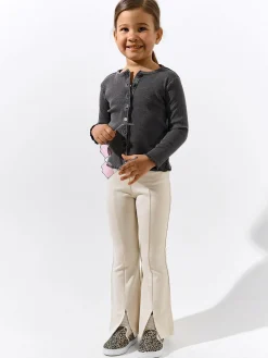 GATE Klasyczny sweter z efektem sprania|Dzieci Dziewczynki·Swetry