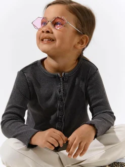 GATE Klasyczny sweter z efektem sprania|Dzieci Dziewczynki·Swetry