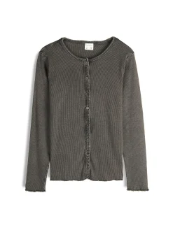 GATE Klasyczny sweter z efektem sprania|Dzieci Dziewczynki·Swetry