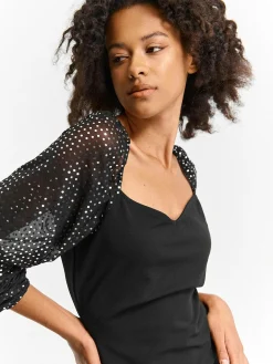 GATE Koktajlowa mini sukienka damska| Kategorie·Sukienki