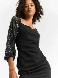 GATE Koktajlowa mini sukienka damska| Kategorie·Sukienki