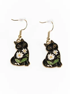 GATE Kolczyki w kształcie kota| Akcesoria·Biżuteria