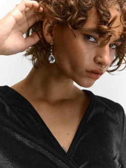 GATE Kolczyki z ozdobnymi kamieniami| Akcesoria·Biżuteria