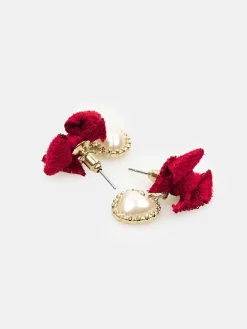 GATE Kolczyki z wiszącym sercem| Akcesoria·Biżuteria