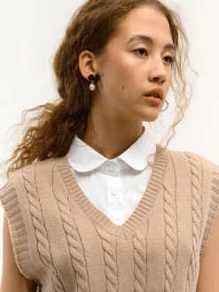 GATE Kolczyki z wiszącym sercem| Akcesoria·Biżuteria