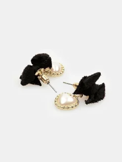 GATE Kolczyki z wiszącym sercem| Akcesoria·Biżuteria