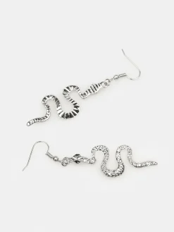 GATE Kolczyki z zawieszką w kształcie węża| Akcesoria·Biżuteria