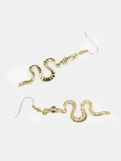 GATE Kolczyki z zawieszką w kształcie węża| Akcesoria·Biżuteria