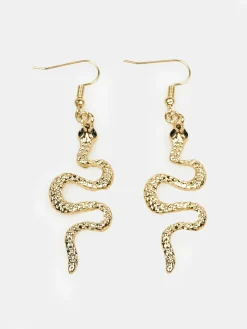 GATE Kolczyki z zawieszką w kształcie węża| Akcesoria·Biżuteria