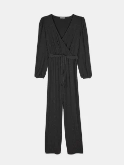 GATE Kombinezon z metaliczną nitką| Spodnie·Kombinezon ☀️