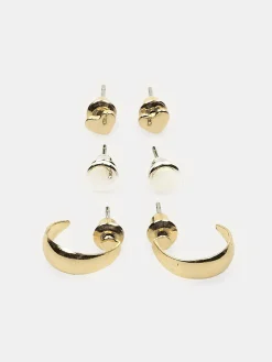 GATE Komplet 3 par kolczyków| Akcesoria·Biżuteria