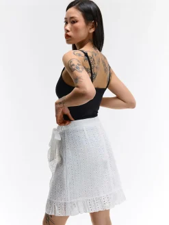 GATE Kopertowa mini spódniczka z madery| Kategorie·Spódnice ☀️