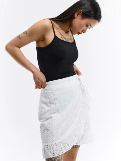 GATE Kopertowa mini spódniczka z madery| Kategorie·Spódnice ☀️