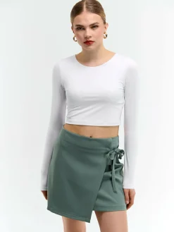 GATE Kopertowa spódniczka mini| Kategorie·Spódnice ☀️